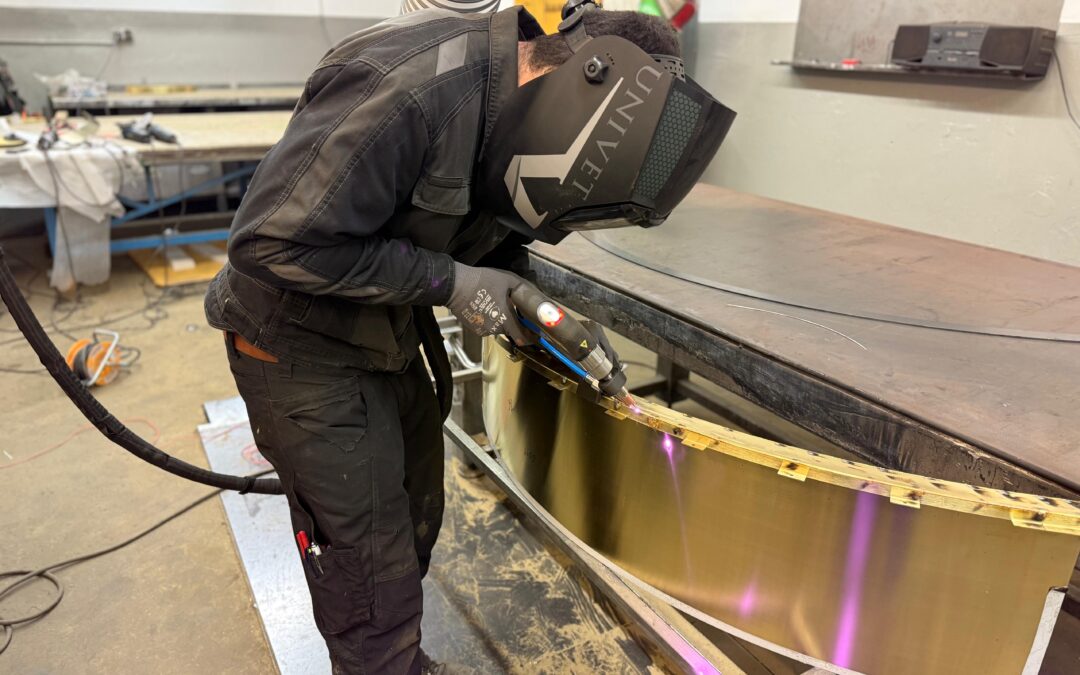 Laserschweißtechnik bei Metallbau Wilhelmer